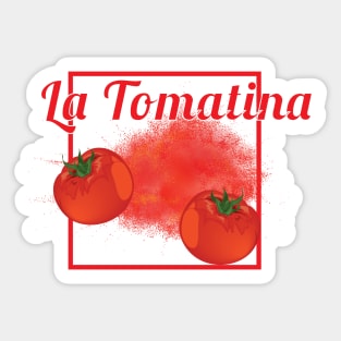 La Tomatina Sticker